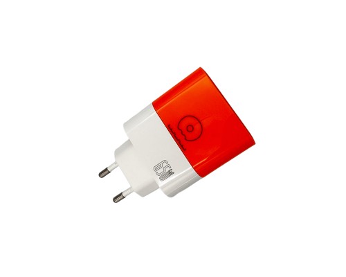 Мережевий зарядний пристрій WUW-C215 65W Charger 2 USB C + USB A white black (C215)