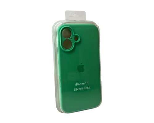 Чохол для смартфона Silicone Full Case AA Camera Protect for Apple iPhone 16 30,Spearmint (FullAAi16-30)