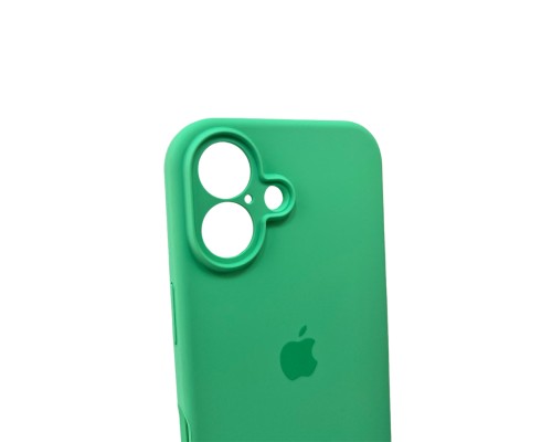Чохол для смартфона Silicone Full Case AA Camera Protect for Apple iPhone 16 30,Spearmint (FullAAi16-30)