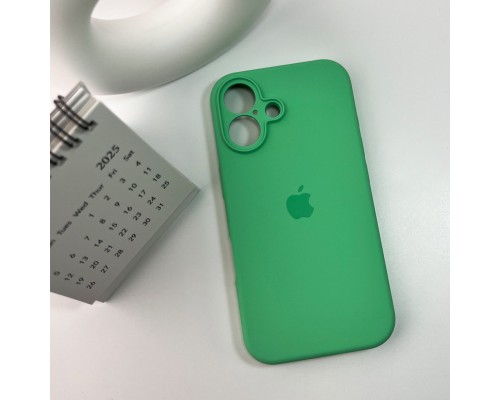 Чохол для смартфона Silicone Full Case AA Camera Protect for Apple iPhone 16 30,Spearmint (FullAAi16-30)