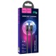 Кабель HOCO X14 Type-C to iP 3A, 20W, 1m, nylon, aluminum connectors, Black (6931474752192)