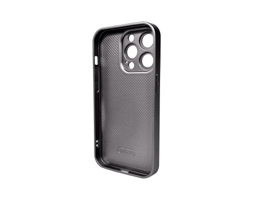 Чохол для смартфона AG Glass Matt Frame Color Logo for Apple iPhone 15 Pro Titanium Grey (AGMattFrameiP15PGrey)
