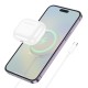 Бездротовий зарядний пристрій HOCO CW52 Enjoy magnetic wireless fast charging White (6942007611374)