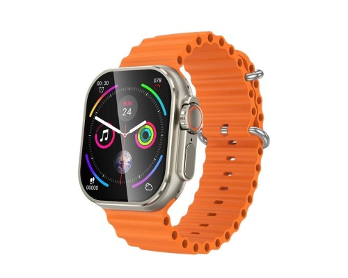 Смарт-годинник HOCO Y23 Ultra 51mm. 300 mAh. IP 67 Smart sports watch(call version) Titanium gold (6942007634908)