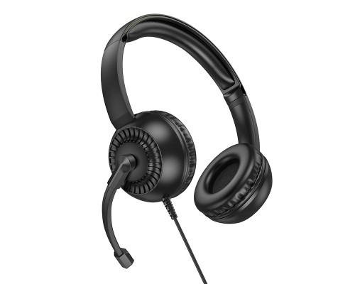 Навушники ігрові HOCO W112 Pure headphones Black (6942007645041)