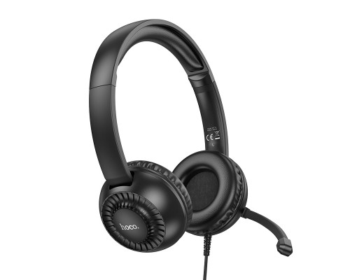 Навушники ігрові HOCO W112 Pure headphones Black (6942007645041)