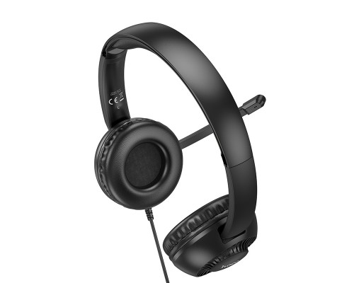 Навушники ігрові HOCO W112 Pure headphones Black (6942007645041)