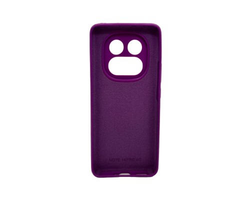 Чохол для смартфона Cosmic Silicone Case AA for Xiaomi Redmi Note 14 Pro 4G Purple (CosSilXiNo14PPurple)