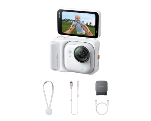 Екшн-камера Insta360 GO Ultra Standard Edition (Arctic White) (6977644761342)