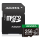 Карта пам'яті microSDXC (UHS-1 U3) A-DATA SPEED PLUS 256Gb Class 10 V30 A2 (R-180Mb/s W160Mb/s) (adapter SD) (UD256GUI3V30A2SP-RA1)