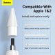 Змінні наконечники для стилуса Baseus Smooth Writing Capacitive Stylus Tips Moon White（2pcs） (P80015906213-00)