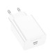 Мережевий зарядний пристрій BOROFONE BA21A Pro Long journey single port PD20W charger White (6941991111402)