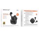 Бездротові навушники TWS BOROFONE BW88 Black (6941991121678)
