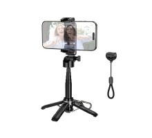 Селфі-трипод HOCO K27 Magic portable mini live broadcast stand (150cm) Black (6942007654067)