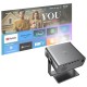 Проектор HOCO DT5 Smart electric focus projector(1080P Android version) (6942007656290)