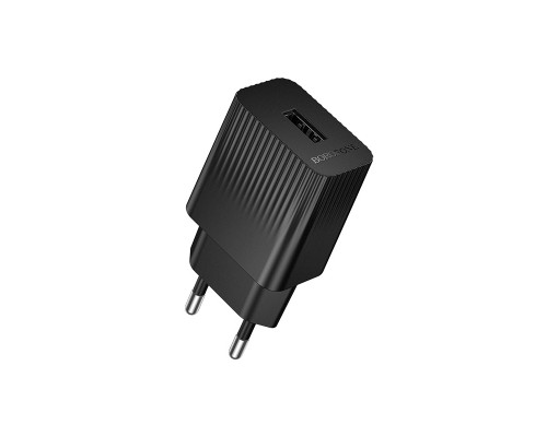 Мережевий зарядний пристрій BOROFONE BAS71A Source single-port charger Black (6941991122552)
