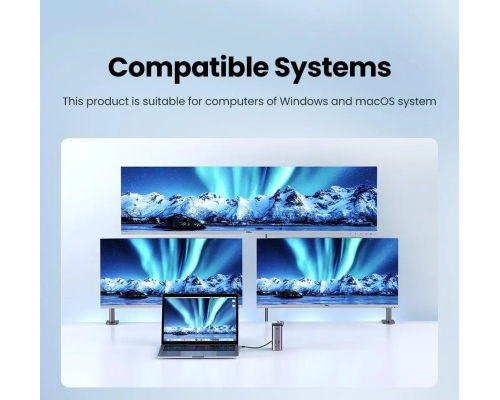 USB-хаб Ugreen USB-C Multifunctional Docking Station(13-in-1) (UGR-90325)
