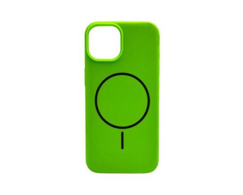 Чохол для смартфона Cosmic Silicone Case Magnetic for Apple iPhone 15 53,Shiny Green (SilMag15-53)