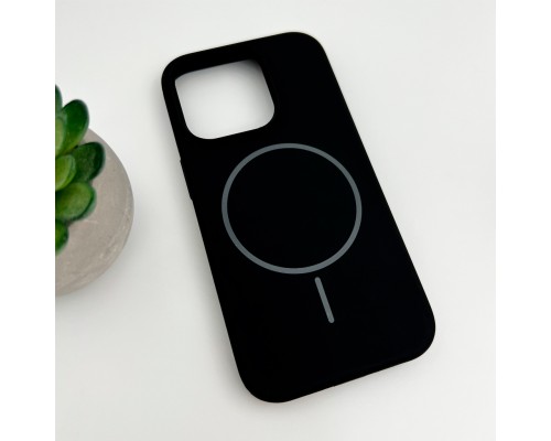 Чохол для смартфона Cosmic Silicone Case Magnetic for Apple iPhone 16 Pro Max 18,Black (SilMag16PM-18)