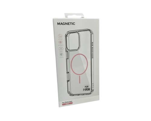 Чохол Cosmic Acrylic Thin Magnetic for Apple iPhone 13 Pro Pink (AcColMagi13pPink)