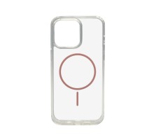 Чохол Cosmic Acrylic Thin Magnetic for Apple iPhone 14 Pro Max Pink (AcColMagi14pmPink)