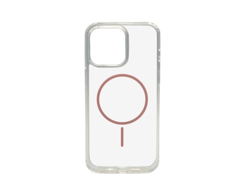 Чохол Cosmic Acrylic Thin Magnetic for Apple iPhone 15 Pro Max Pink (AcColMagi15pmPink)
