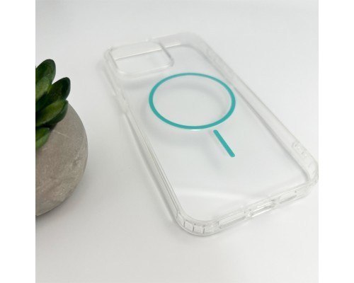 Чохол Cosmic Acrylic Thin Magnetic for Apple iPhone 15 Pro Green (AcColMagi15pGreen)