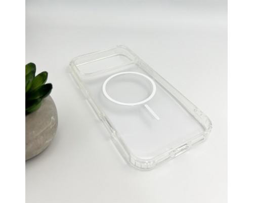 Чохол Cosmic Acrylic Thin Magnetic for Apple iPhone 17 Pro White (AcColMagi17pWhite)