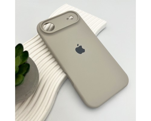 Чохол для смартфона Silicone Full Case AA Camera Protect for Apple iPhone 17 Air 9,Antique White (FullAAi17A-9)