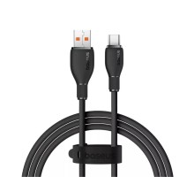 Кабель Baseus Pudding Series Fast Charging Cable USB to Type-C 100W 2m Cluster Black (P10355703111-01)