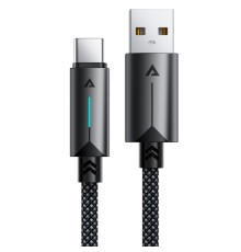 Кабель ACEFAST C19-04 USB-A to USB-C  fast charging data cable Black (6974316284482)