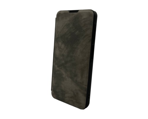 Чохол для смартфона Leather Premium for Samsung Galaxy A06 Grey (LPRGaA06Grey)