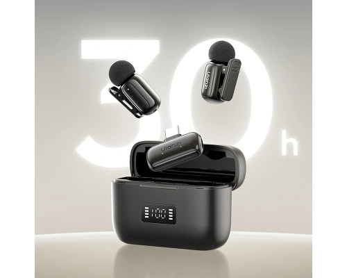 Бездротова мікрофонна система Ulanzi A200 Mini Mic, dual-mic, (Type-C) Black (A046)