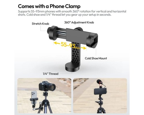Штатив Ulanzi OMBRA II YING Tripod (38-156cm) Black (T156)