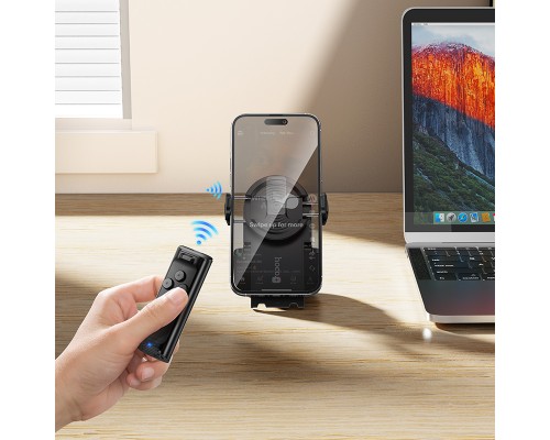 Тримач телефона HOCO K33 Oleada multi-function recording tool Black (6942007671415)