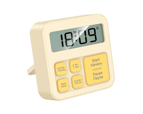 Таймер HOCO HX43 Electronic timer Yellow (6942007667388)