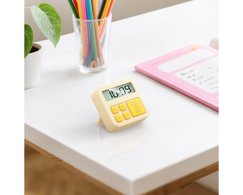 Таймер HOCO HX43 Electronic timer Yellow (6942007667388)