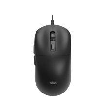 Миша дротова WIWU USB2.0 Wired Mouse WM111 Black (6977703656879)