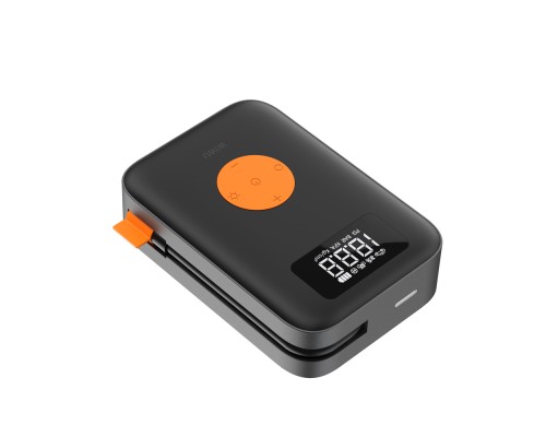 Автомобільний насос WIWU Portable Cordless Tire inflator Wi-Ai003 Black (6977703650792)