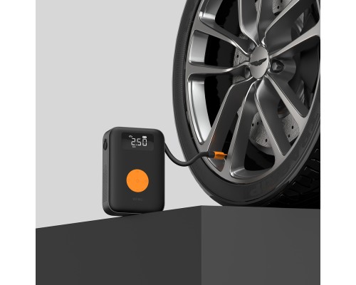 Автомобільний насос WIWU Portable Cordless Tire inflator Wi-Ai003 Black (6977703650792)
