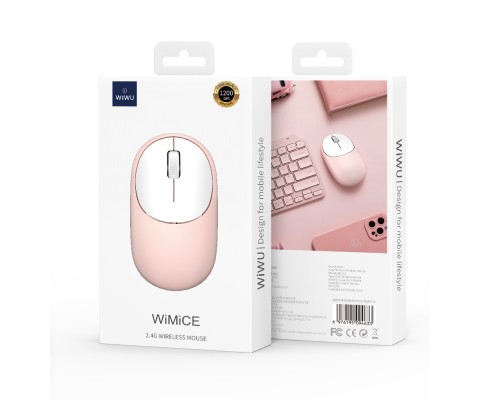 Маніпулятор миша бездротова WIWU WiMiCE 2.4G Wireless Mouse WM107 Black (6976195096781)
