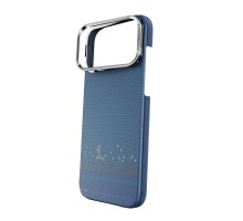 Чохол WIWU ARAMID ARMOR DCC-208 for iP17 Air 6.6" Black & Blue (6979107511303)