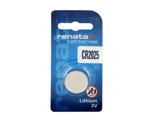Батарейка Renata CR2025 Lithium (1шт) (785618196627)