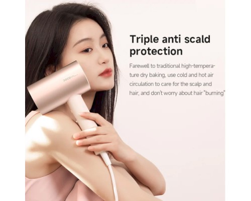 Фен Xiaomi Doco negative ion hair dryer soft and fast dry hair care Small Milk (Китайська вилка) (AN001SM)