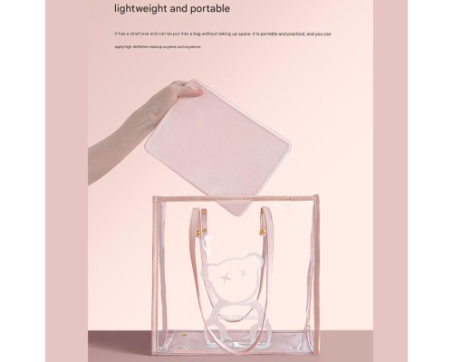 Дзеркало для макіяжу Xiaomi DOCO 11 " Daylight Portable Flat Mirror Pro Pink (FM008P)