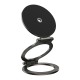 Автотримач для телефона HOCO H102 Whale magnetic ring holder(multi-scene) Metal Grey (6942007674478)