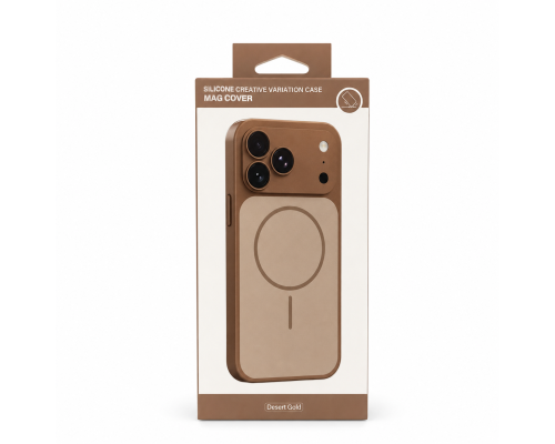 Чохол для смартфона Silicone Creative Variation Case MAG COVER Apple iPhone 14 Pro 3,Gold of the desert (MagCOViP14P-3)