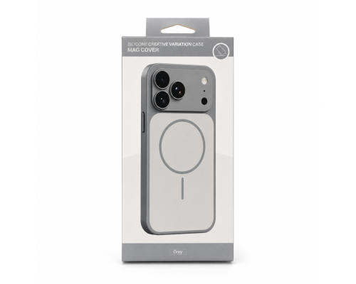 Чохол для смартфона Silicone Creative Variation Case MAG COVER Apple iPhone 14 Pro 5,Lavender Grey (MagCOViP14P-5)