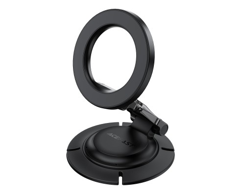 Автотримач для телефона ACEFAST D64 magnetic folding car holder, Black (6974316286332)