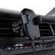 Автотримач для телефона з БЗП ACEFAST D48 press type wireless charging car holder for air vent Black (6974316284123)